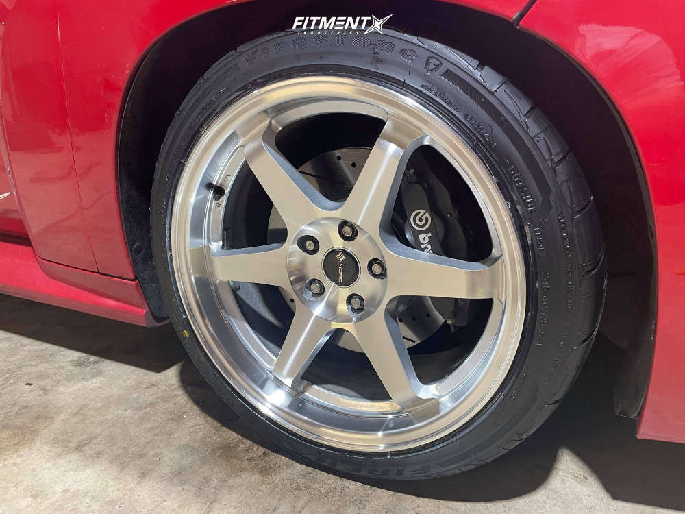 2008 Chevrolet HHR SS with 18x9.5 Vors Tr37 and Firestone 245x40 on ...