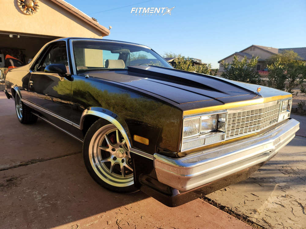 1987 Chevrolet Monte Carlo SS with 18x8 Rocket Racing Attack and