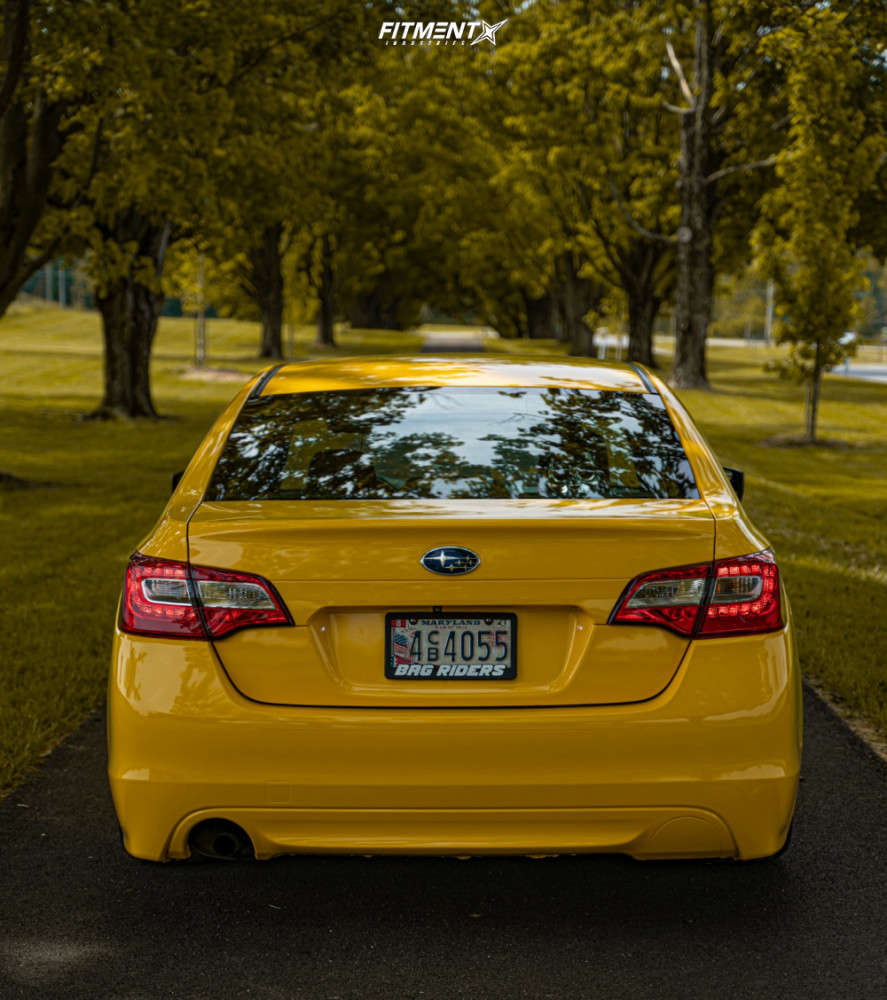 2015 Subaru Legacy 2.5i with 19x9.5 BBS Rsii and Nexen 215x35 on Air
