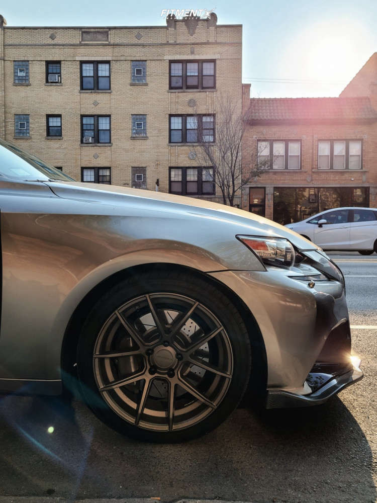 2014 Lexus IS350 Base with 18x8.5 AVID1 SL02 and Toyo Tires 225x40 on