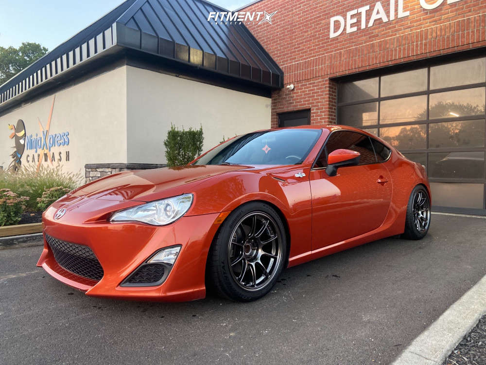 2013 Scion FR-S Base with 17x9 WedsSport Tc105x and Continental