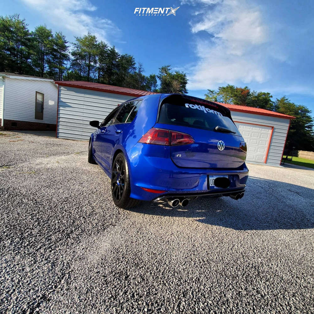 2017 Volkswagen Golf R Base with 19x8.5 Rotiform Cvt and Uniroyal ...
