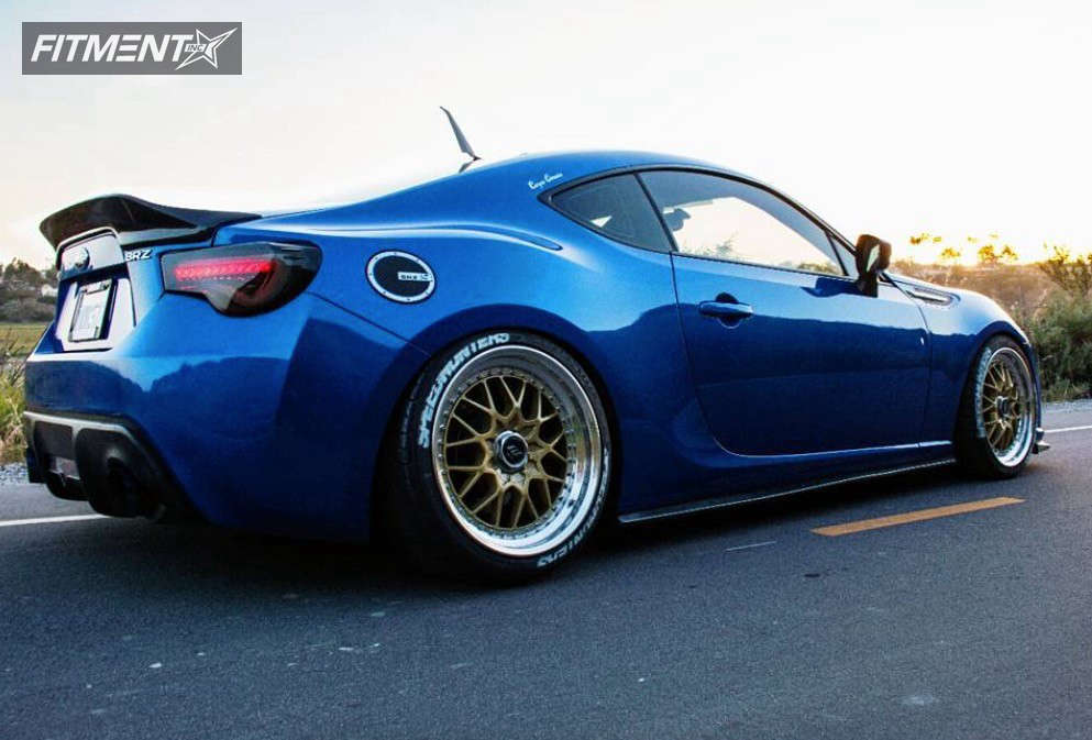 2014 Subaru BRZ Limited with 18x8 Work VS X9 and Nexen 225x35 on