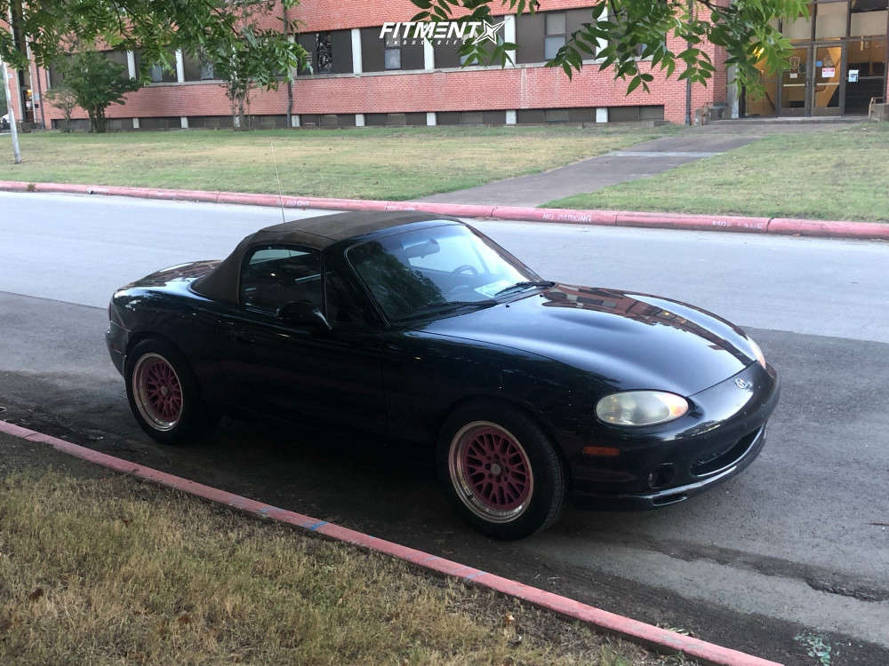 2000 Mazda Miata Base with 16x8 AVID1 AV12 and Fuzion 225x50 on