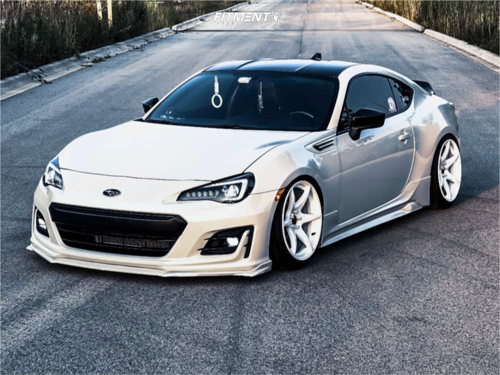 2018 Subaru BRZ Limited with 18x9.5 Kansei Tandem and Achilles