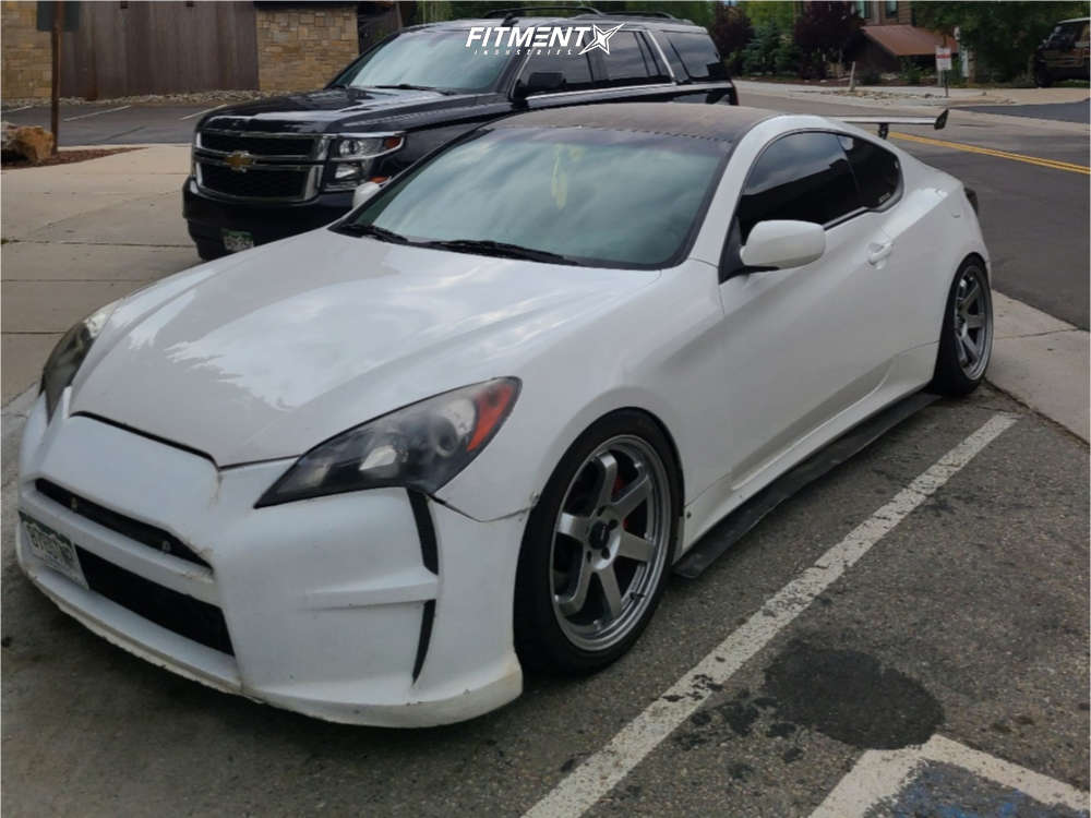 2012 Hyundai Genesis Coupe 2.0T with 18x8.5 AVID1 AV6 and Lexani