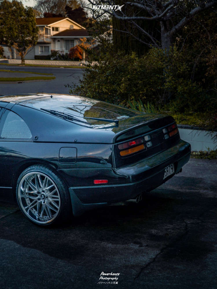 1991 Nissan 300ZX 2 2 with 19x9 Weds Borphe and Pinso Tyres 225x35