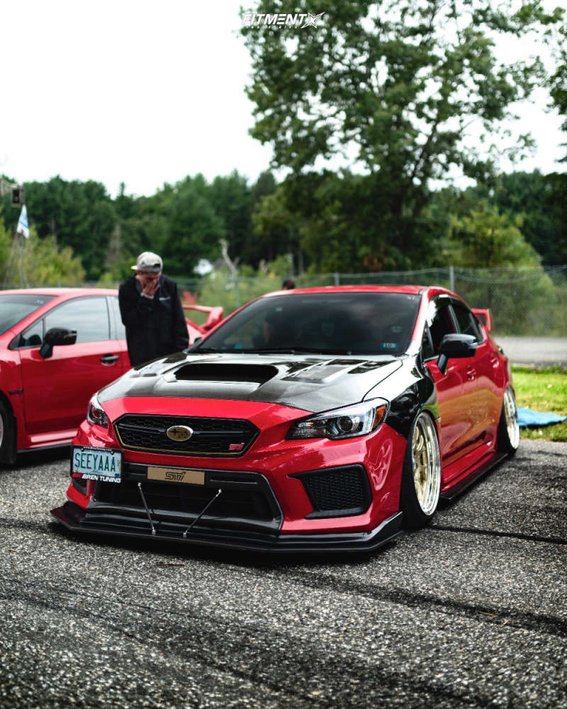 2019 Subaru WRX STI Limited with 19x10 SSR Professor Ms3 and Toyo