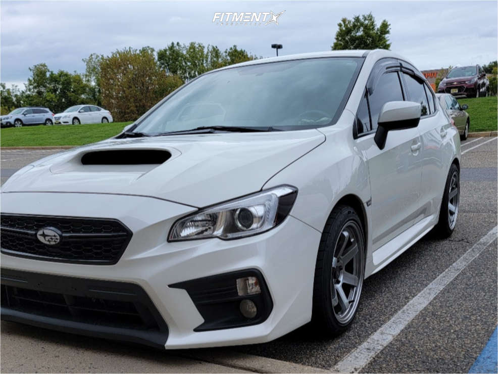 2019 Subaru WRX Base with 18x9.5 AVID1 AV20 and Nitto 245x40 on
