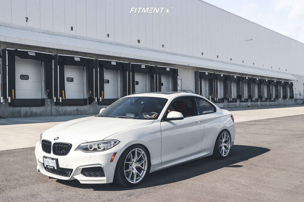 2016 BMW 228i XDrive Base with 18x8.5 Aodhan Aff7 and