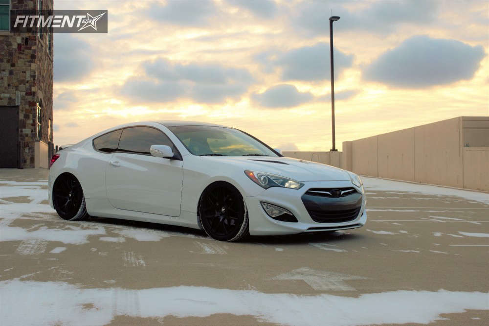 2015 Hyundai Genesis Coupe 3.8 Ultimate with 19x8.5 Ground Force Gf9 ...