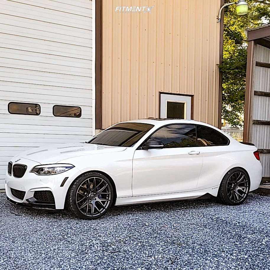 2018 BMW M240i Base with 19x8.5 ESR Sr12 and Vercelli 225x35 on Stock ...