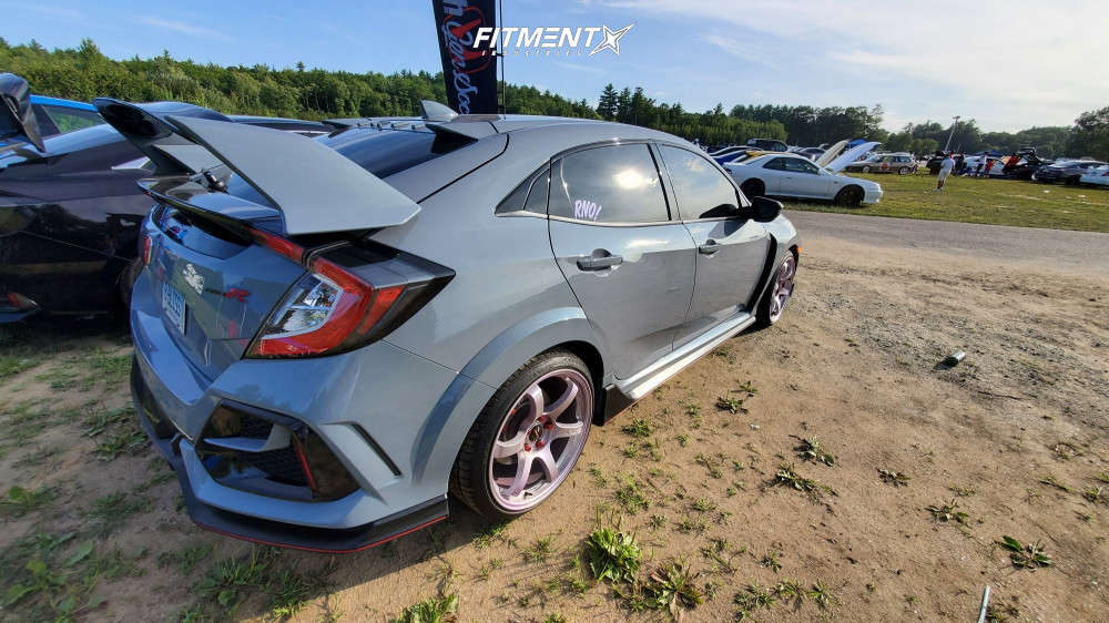 2021 Honda Civic Type R with 19x9.5 Rays Engineering 57dr and ...