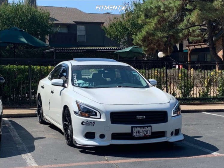 2014 Nissan Maxima S with 20x6.5 Liquid Metal Splice and Sentury 245x35