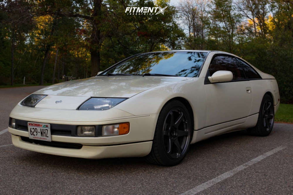 1994 Nissan 300ZX 2 2 with 18x9.5 Enkei T6r and Continental 265x35