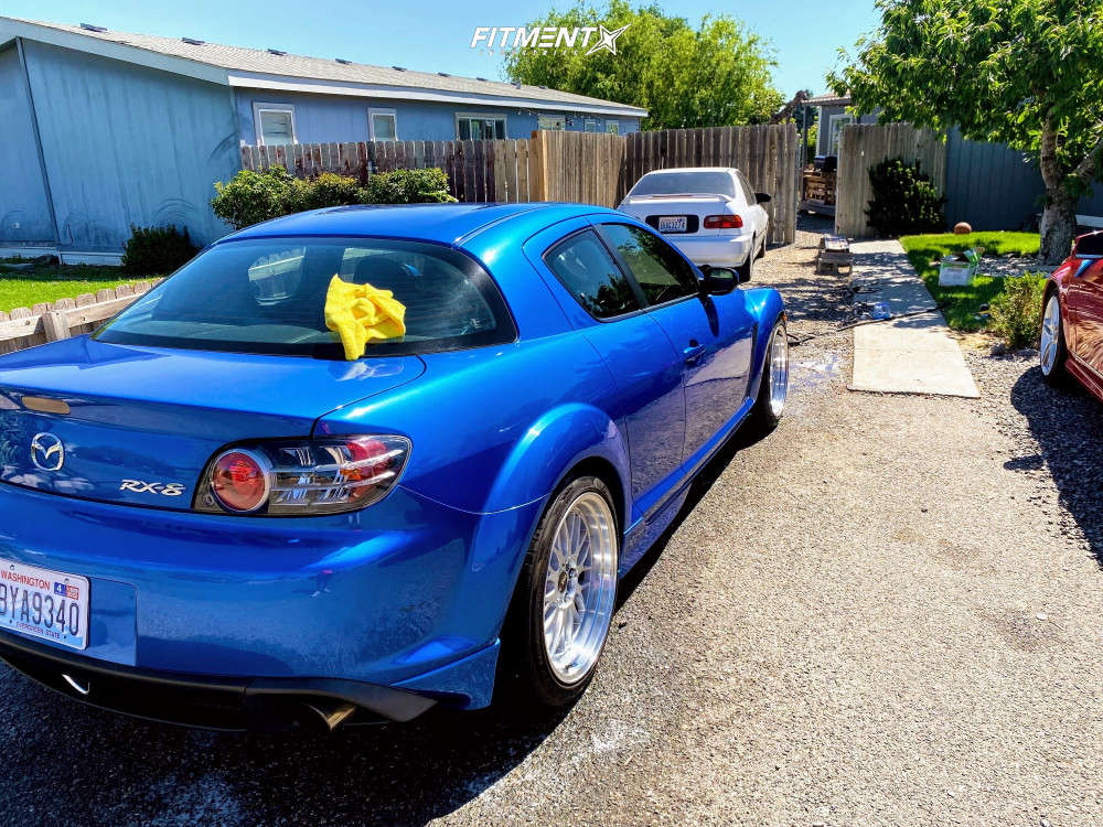 2004 Mazda RX-8 Base with 18x9.5 Variis Vr09 and Firestone 235x45 on ...