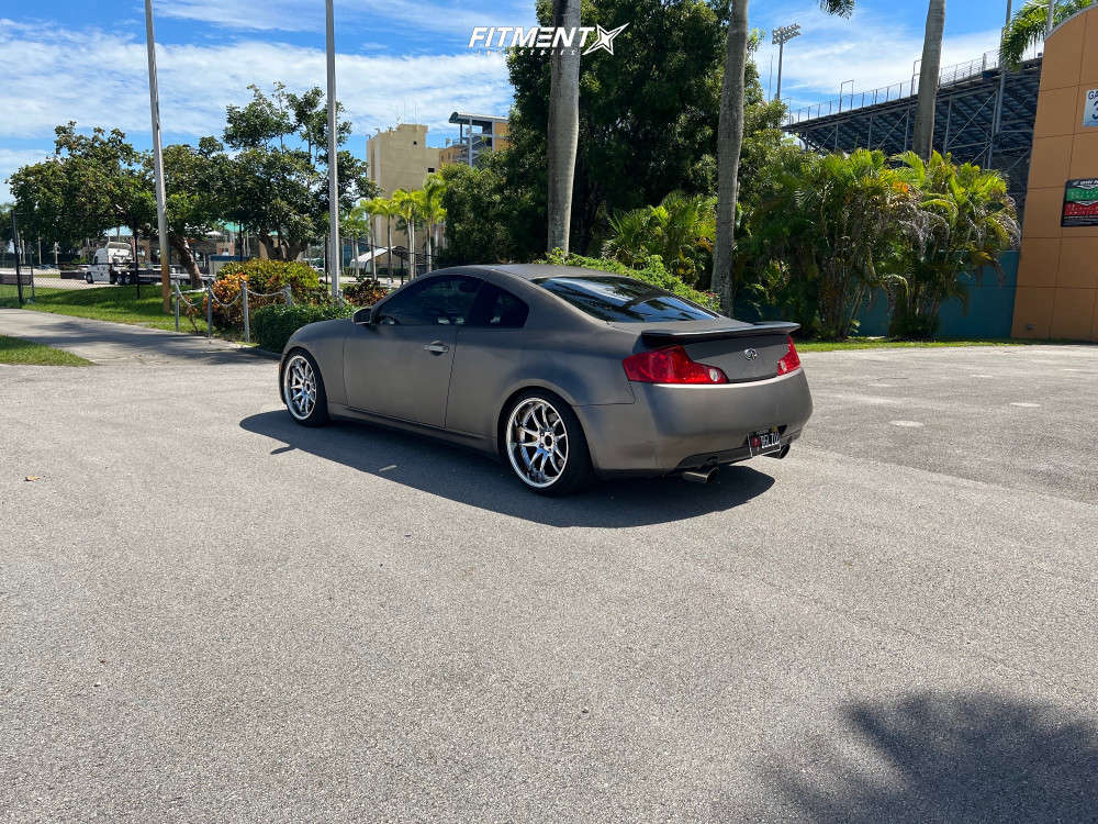 G35 Rear 2003 2003 INFINITI G35 Base with 19x9.5 Aodhan Ds02 and Yokohama 245x40 on ...