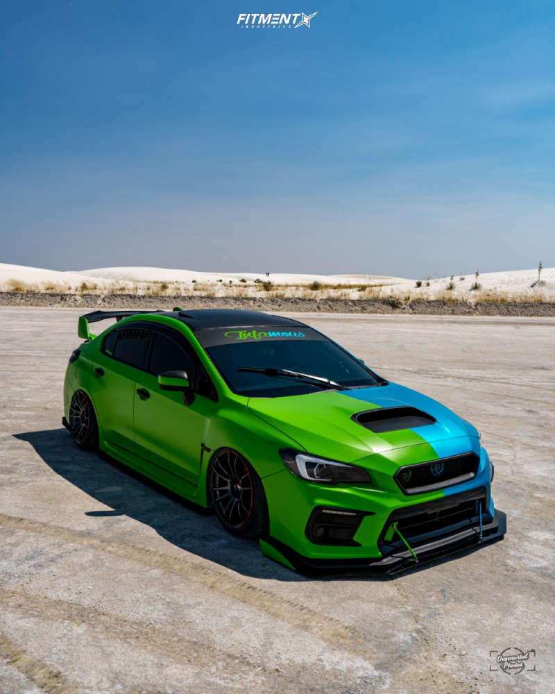 2018 Subaru WRX Premium with 18x9.5 Rays Engineering 57xtreme and Nitto