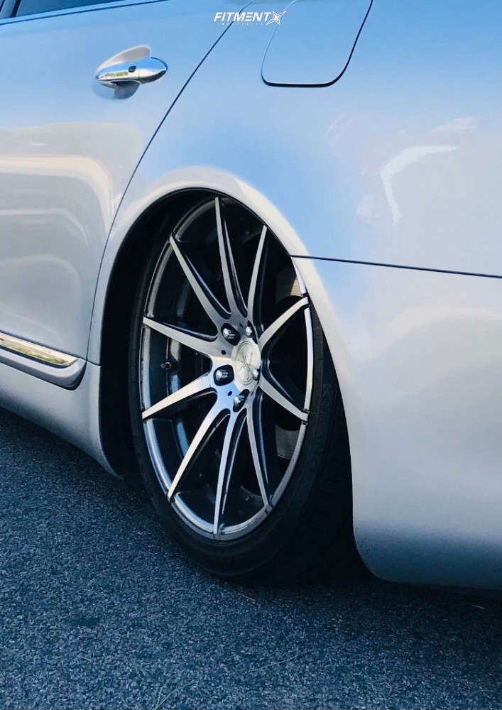 2007 Lexus LS460 Base with 20x9 Verde Insignia and Lexani 245x40 on Air