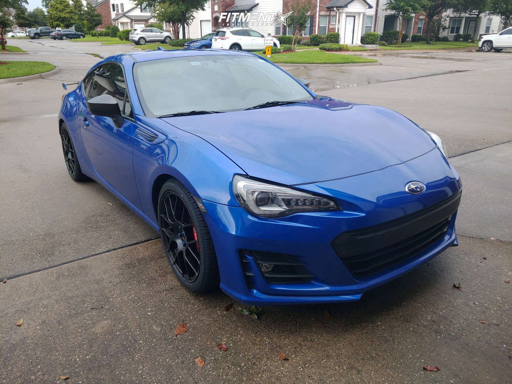 2020 Subaru BRZ Limited with 18x8.5 Enkei Raijin and