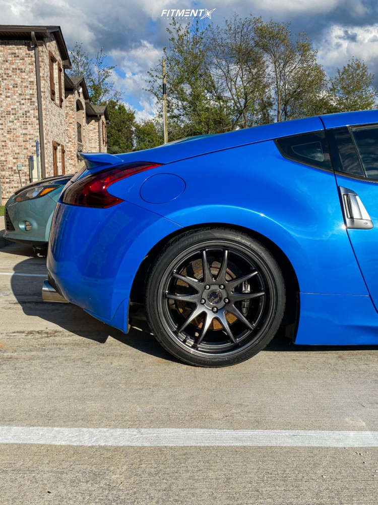 2009 Nissan 370Z Touring with 19x9.5 Aodhan Ds02 and Ohtsu 235x45