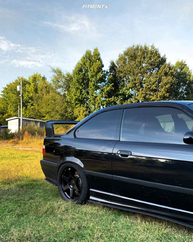 1999 BMW M3 Base with 18x8.5 9SiX9 SIX-1 and Delinte 235x40 on