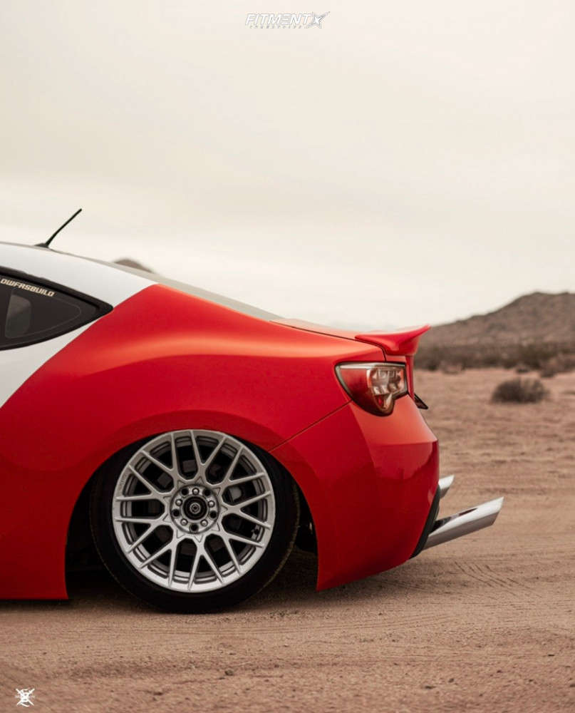 2013 Scion FR-S Base with 17x9.5 Rotiform Rse and Bridgestone 215x45 on ...