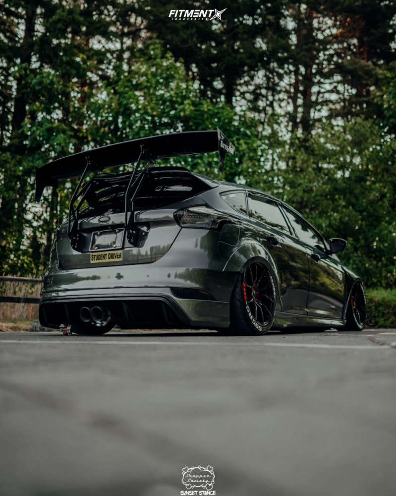 Option Lab Rims R716 Focus 2015 Ford Focus ST with 18x9.5 Option Lab R716 and Federal 265x35 on ...