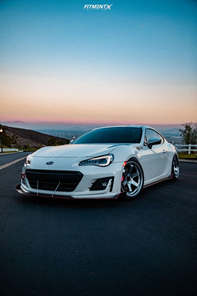 2017 Subaru BRZ Premium with 18x9.5 AVID1 AV6 and Michelin 255x35 on ...