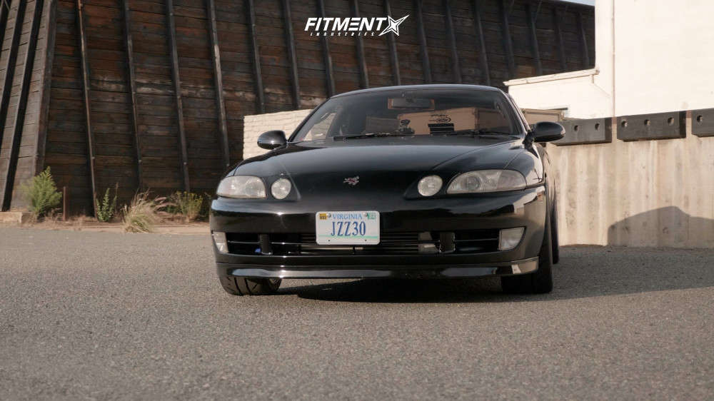 1992 Lexus SC300 Base with 18x9.5 Work Emotion Cr Kiwami and