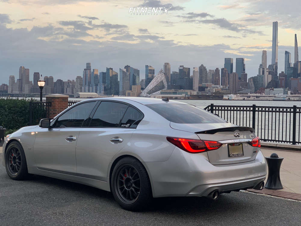 2019 INFINITI Q50 Luxe with 18x9.5 Konig Hypergram and Continental ...