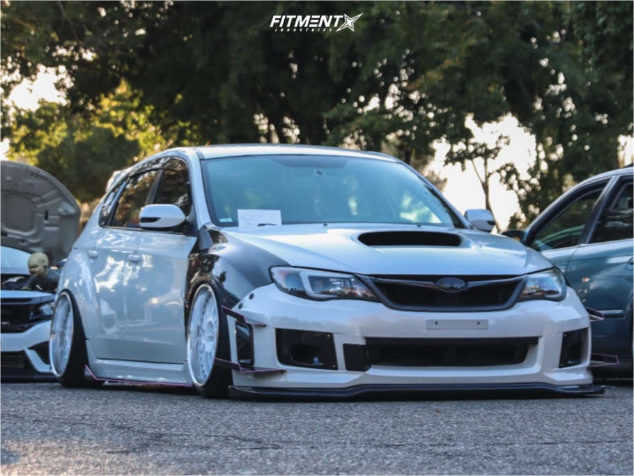2014 Subaru WRX STI Base with 18x10 Work Vsxx and Pirelli 205x40