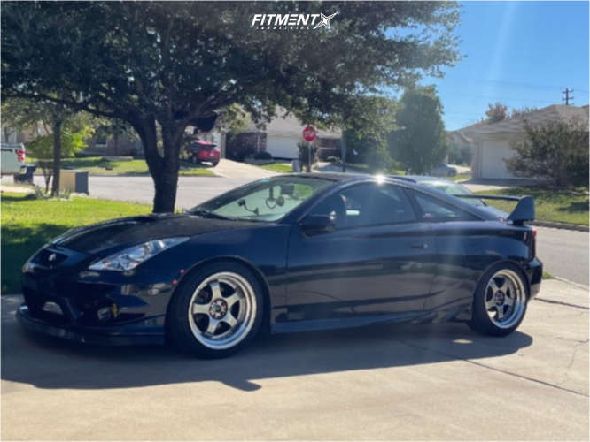 2003 Toyota Celica GT with 17x9 JNC Jnc017 and Velozza 225x45 on