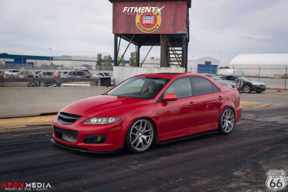 2007 Mazda 6 Mazdaspeed with 19x8.5 XXR 518 and Michelin 225x35 on