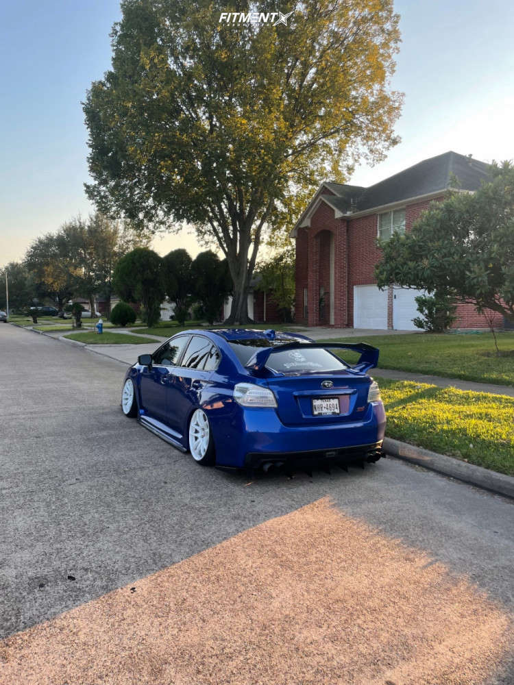 2017 Subaru WRX STI Base with 18x9.5 Work Cr Kai and Federal