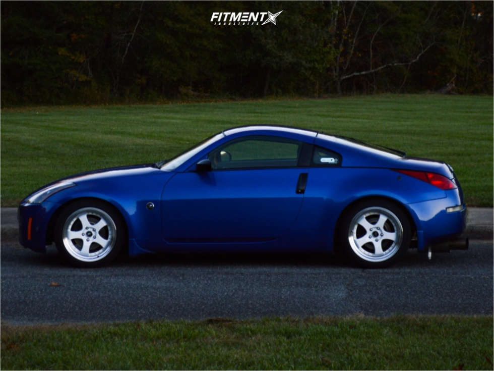 2003 Nissan 350Z Enthusiast with 18x9.5 MST Mt07 and