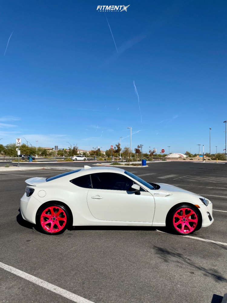 2015 Scion FR-S Base with 18x9.5 Heritage Kokoro Monoc and Falken