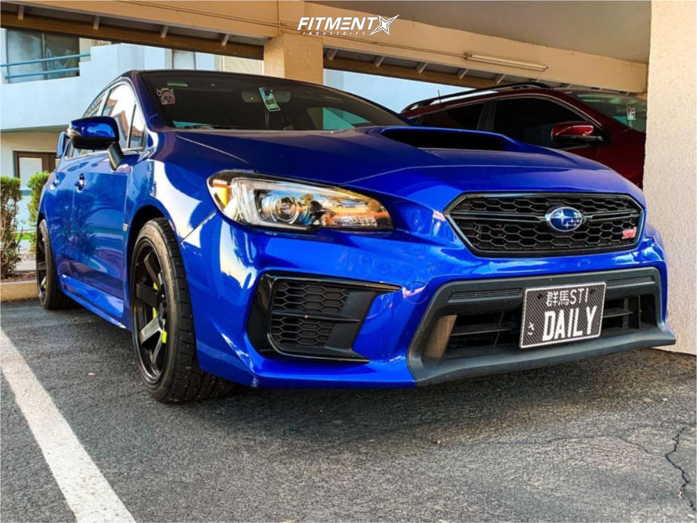2020 Subaru WRX STI Limited with 18x9.5 ADV.1 Av06 and Nitto