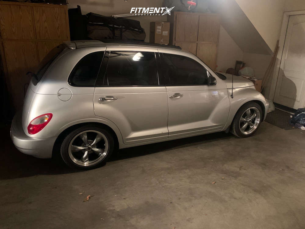 2008 Chrysler PT Cruiser Base with 17x8.5 American Racing Torq Thrust M