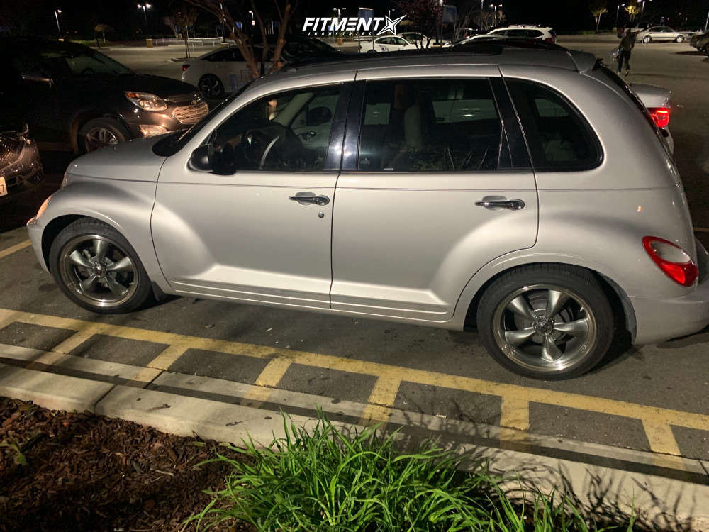 2008 Chrysler PT Cruiser Base with 17x8.5 American Racing Torq Thrust M