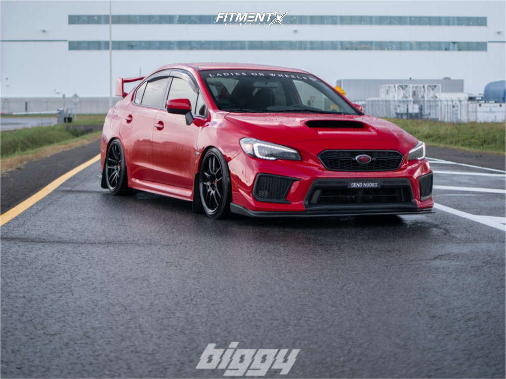 【tttkkkk】wrx mk-w 150 2022 Subaru WRX Limited with 18x9.5 Kansei Roku and Dunlop 245x40