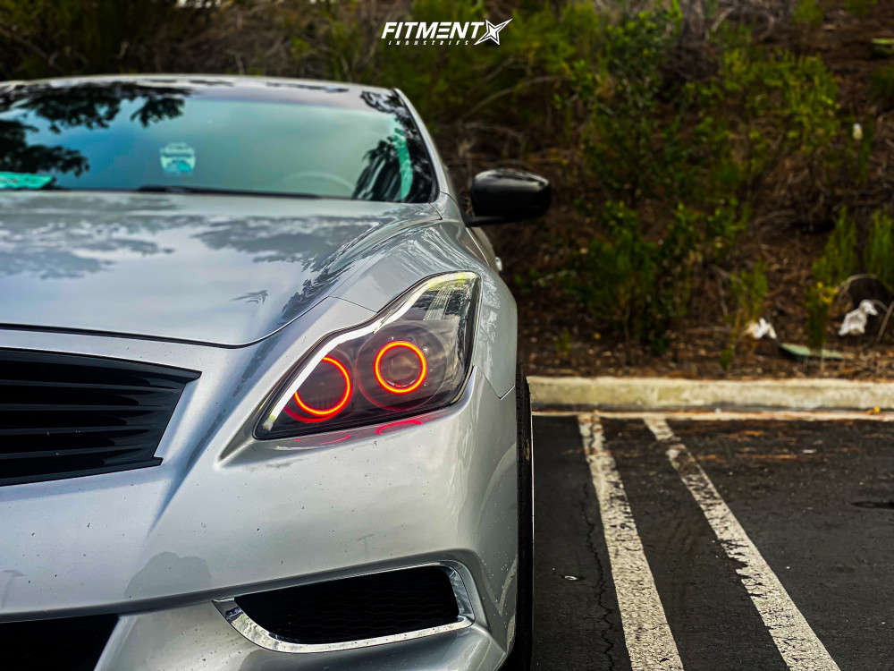 G37 Rear Spring Bucket 2013 INFINITI G37 Journey with 19x9.5 Aodhan Ds02 and Hankook 245x35 on ...