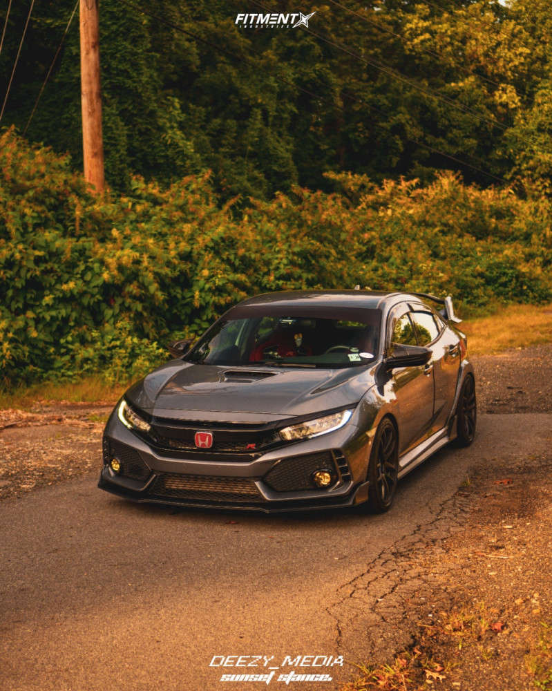 2019 Honda Civic Type R with 19x9.5 ESR Sr08 and Michelin 255x35 on ...