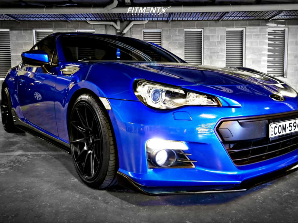 2013 Subaru BRZ Premium with 18x8.75 Hussla 027 and Monsta