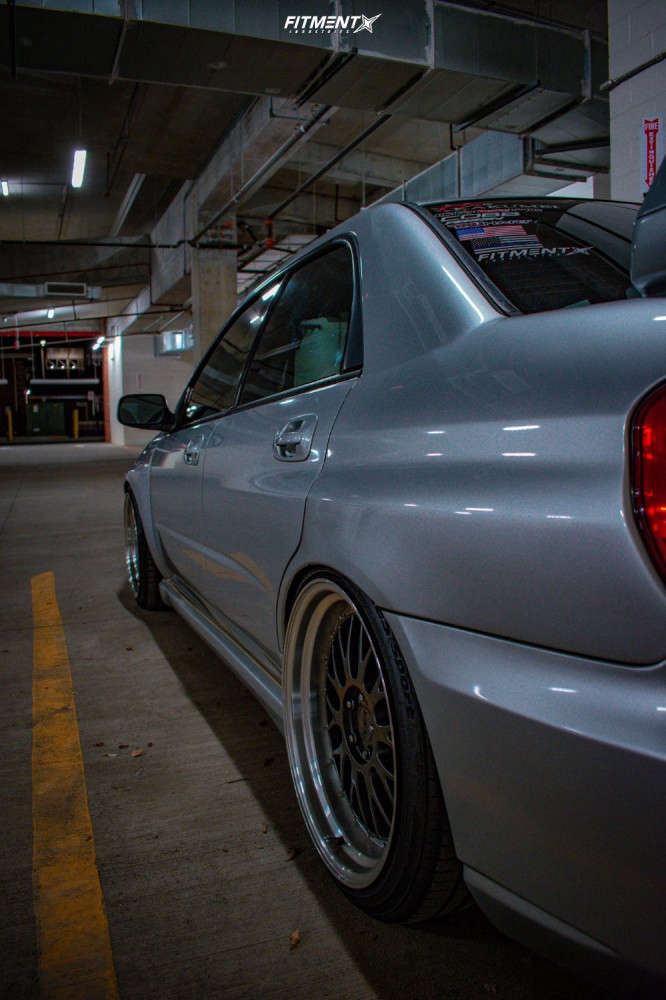 2005 Subaru Impreza WRX with 18x9.5 ESR Sr01 and Toyo Tires 225x45 ...