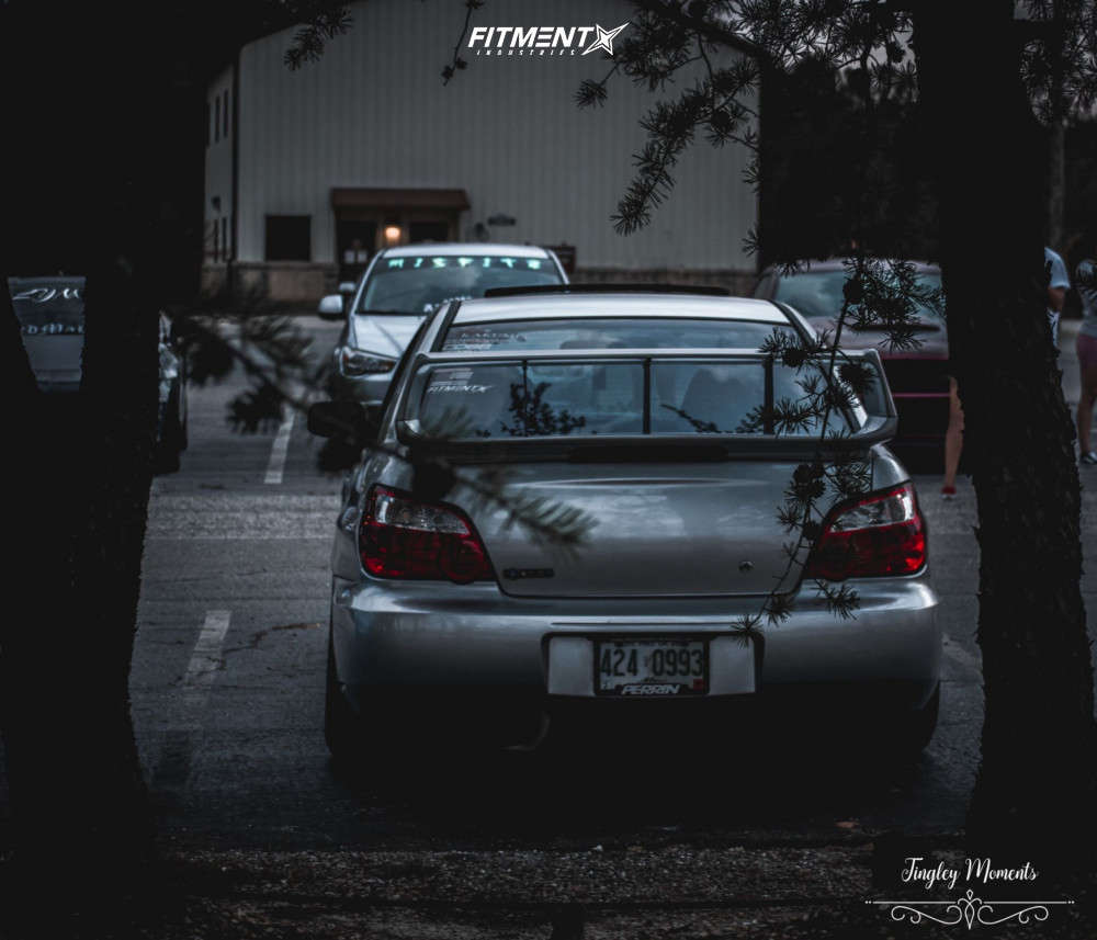 2005 Subaru Impreza WRX with 18x9.5 ESR Sr01 and Toyo Tires 225x45 ...