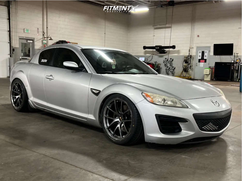 2009 Mazda RX-8 GT with 18x9.5 BBS Ri-a and Falken 255x35 on