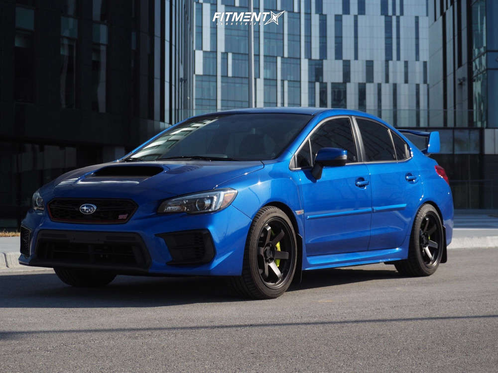 2020 Subaru WRX STI Base with 18x9.5 AVID1 AV6 and Michelin 255x40