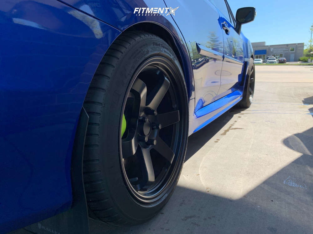 2020 Subaru WRX STI Base with 18x9.5 AVID1 AV6 and Michelin 255x40
