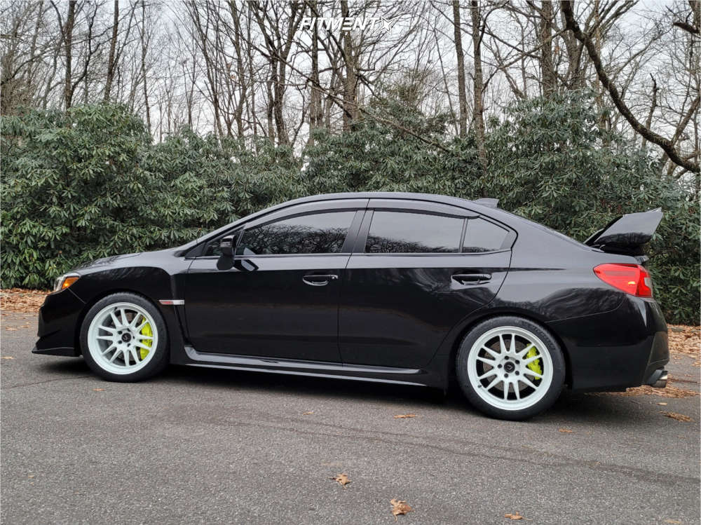2020 Subaru WRX STI Limited with 18x9.5 Cosmis Racing Xt-206r-ff